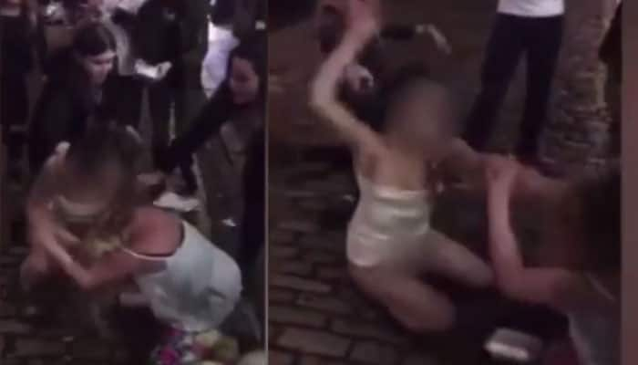 Best of Girl fights clothes torn off