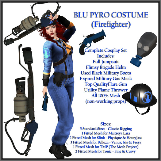 charlene beamish recommends Tf2 Pyro Halloween Costume
