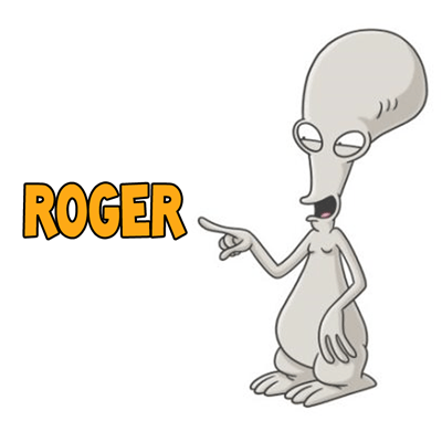 images of roger from american dad