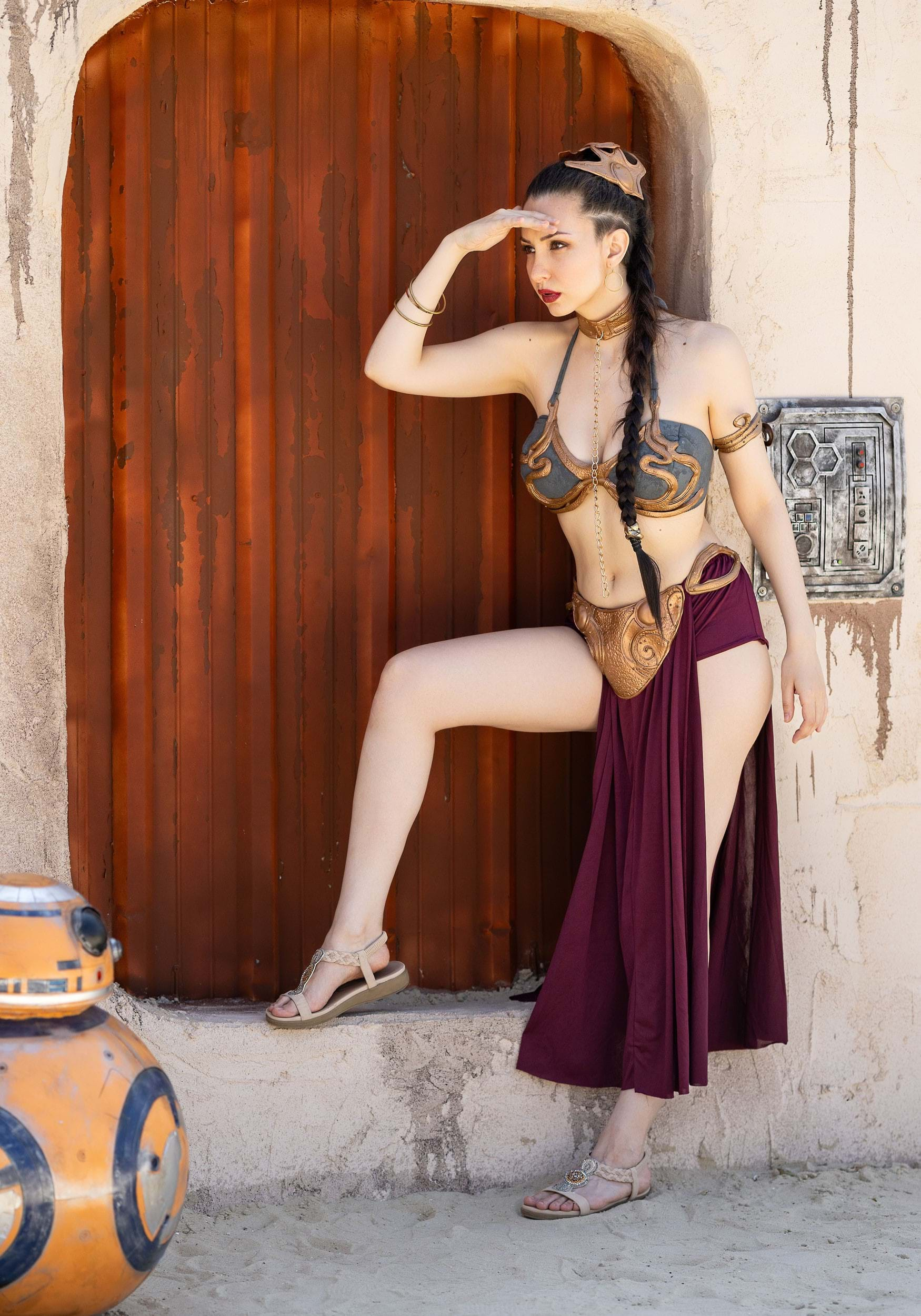 princess leia slave costume pictures