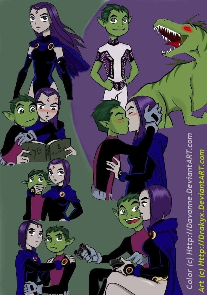 camille principe recommends pictures of raven and beast boy pic