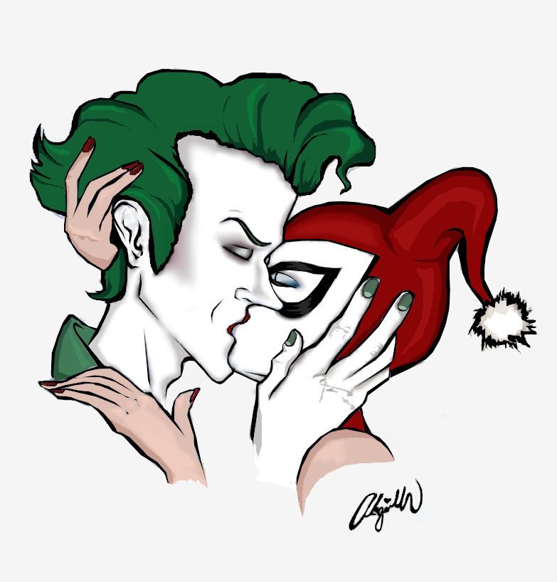 destinie anderson recommends love harley quinn and joker drawings pic
