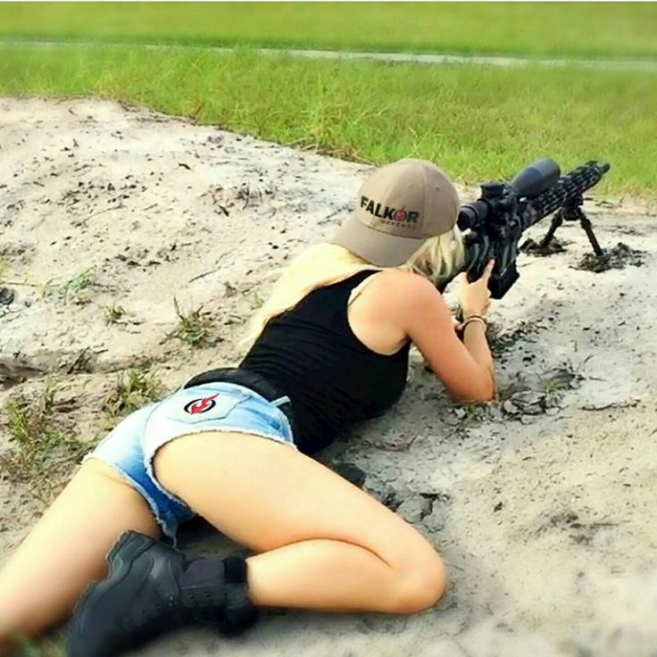 brett vest add naked chicks shooting guns photo