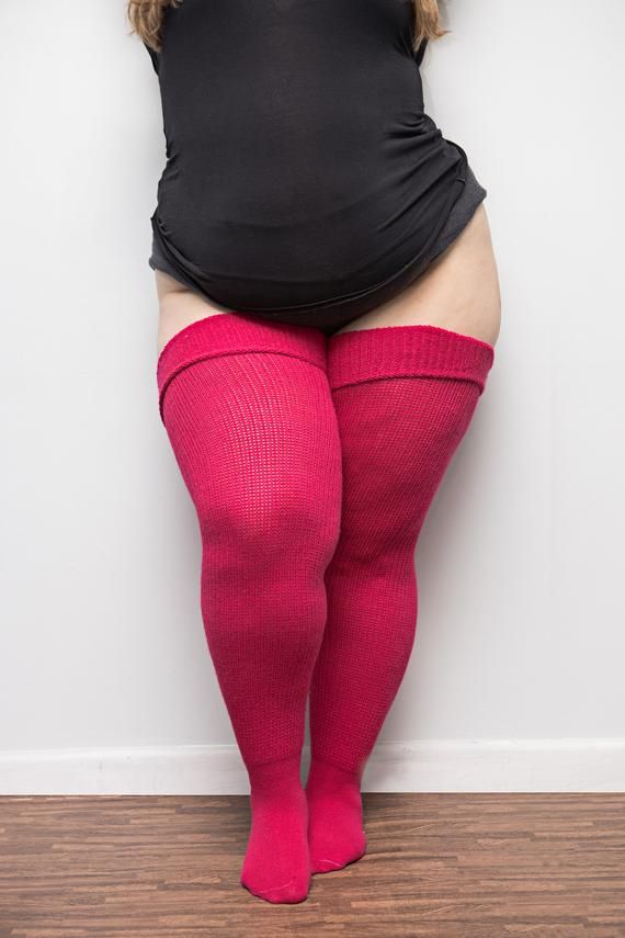 Best of Thick thigh high socks