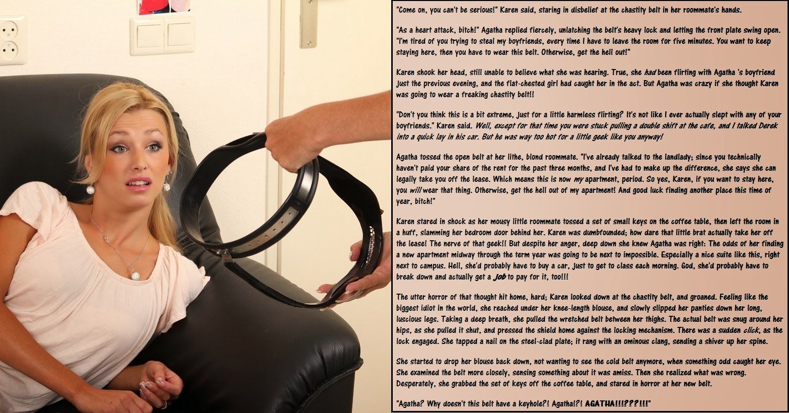 becky whitener recommends female self bondage stories pic