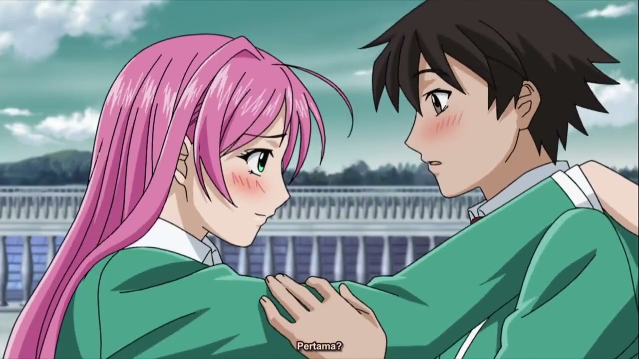 Rosario Vampire Episode 1 English Subbed luffy gif