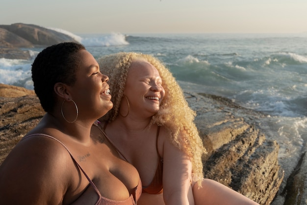 arlene marino add hairy women at the beach photo