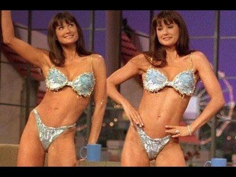 Demi Moore Strip Dance yoga videos