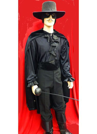 claiiree pasiionn recommends Mask Of Zorro Costume