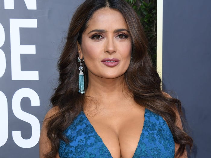 craig winczewski share are salma hayek boobs real photos