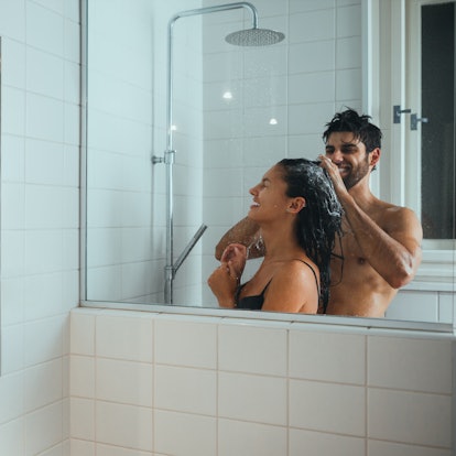 adam choker share taking a shower with girlfriend photos