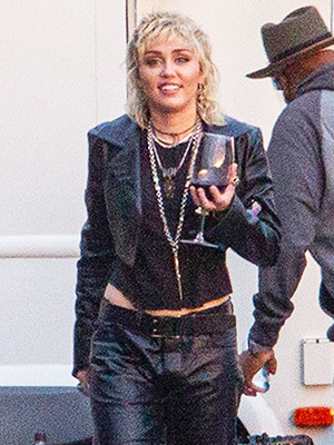 deepthi chandra recommends Miley Cyrus Leather Leggings