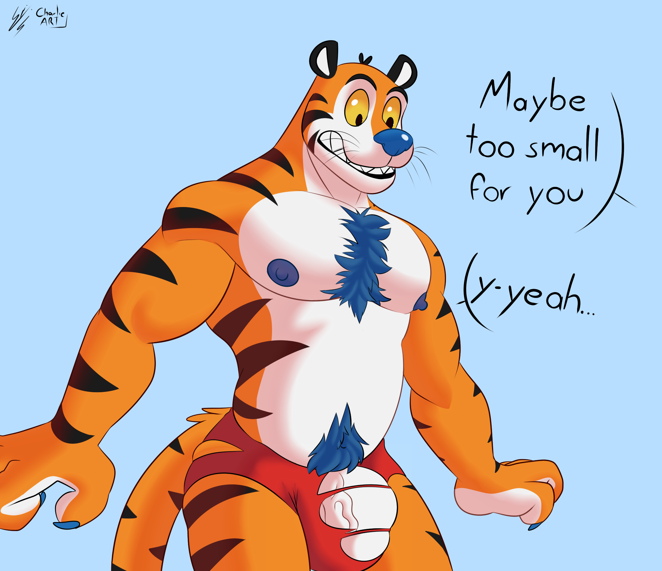 Tony The Tiger Rule 34 cock slaves