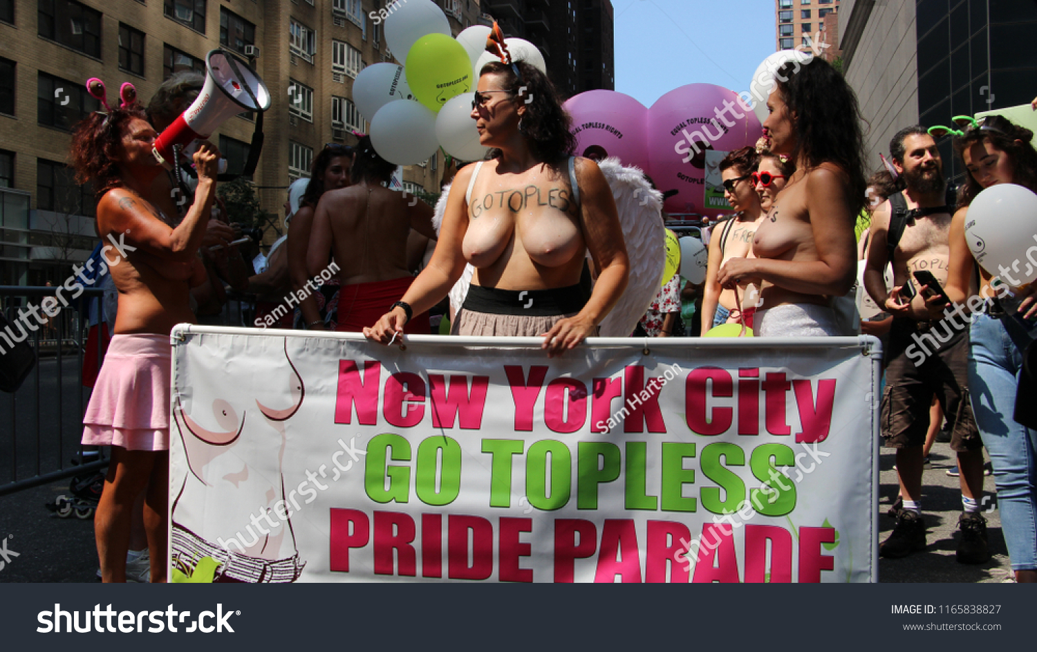 go topless day in nyc