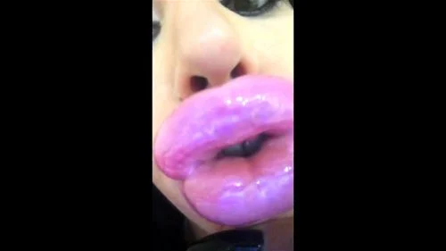 david junior recommends big fake lips blowjob pic