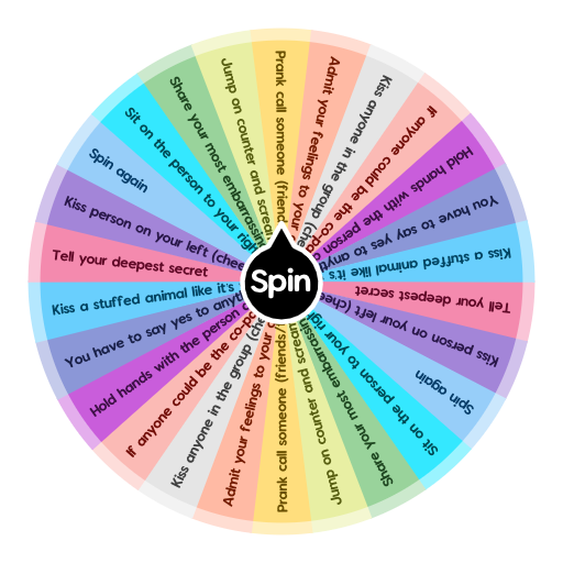 denise santa recommends Truth Or Dare Spinner Wheel