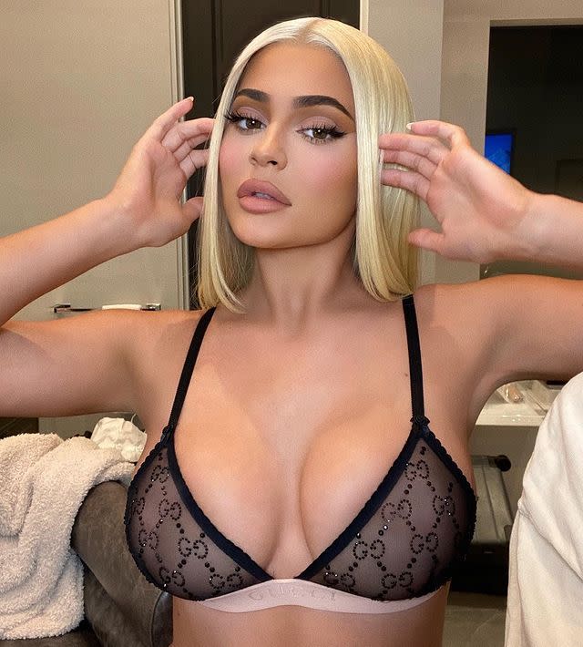 annabelle oudin recommends kylie jenner naked lingerie pic