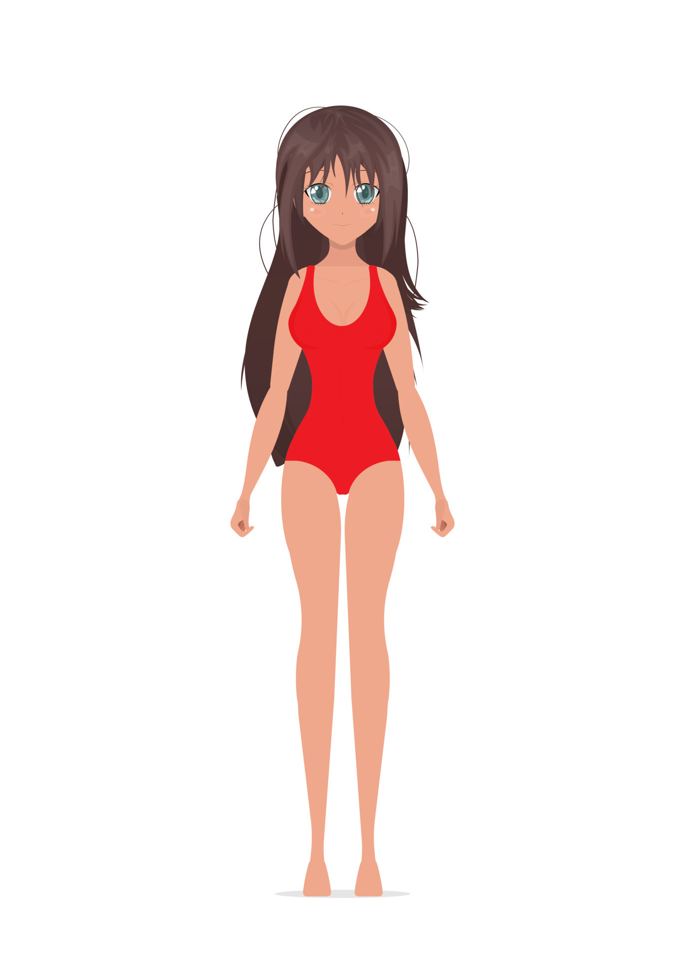 daniela zazueta recommends anime girl in bathing suit pic