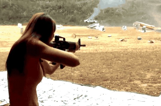 blain michel recommends Naked Chicks Shooting Guns