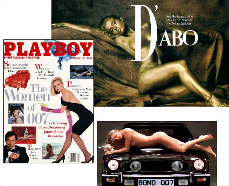 dennis riel recommends Bond Girls In Playboy