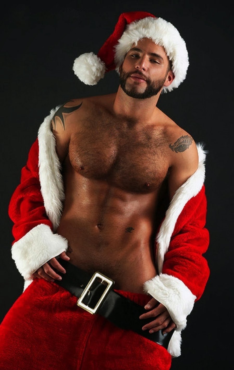 candy cates recommends Naked Santa Pics