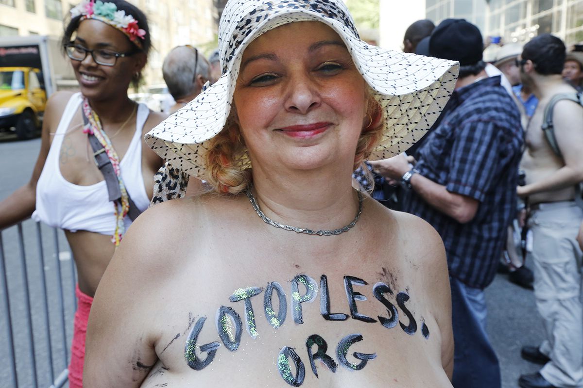 carolyn nagy recommends Topless Day In New York