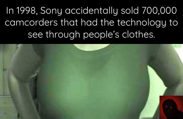dolores sinclair recommends Camcorder See Through Clothes