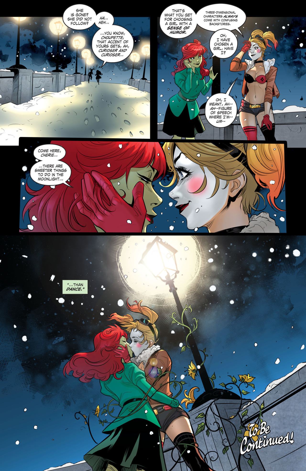 alibaba wong recommends Harley Quinn Poison Ivy Kiss