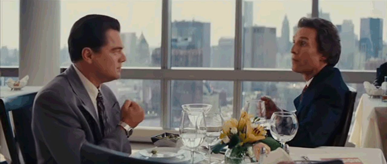 Wolf Of Wall St Gif paint dvd