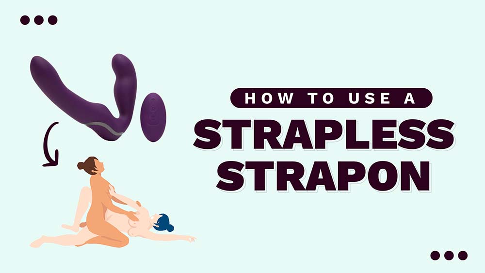 strapless strapon for pegging