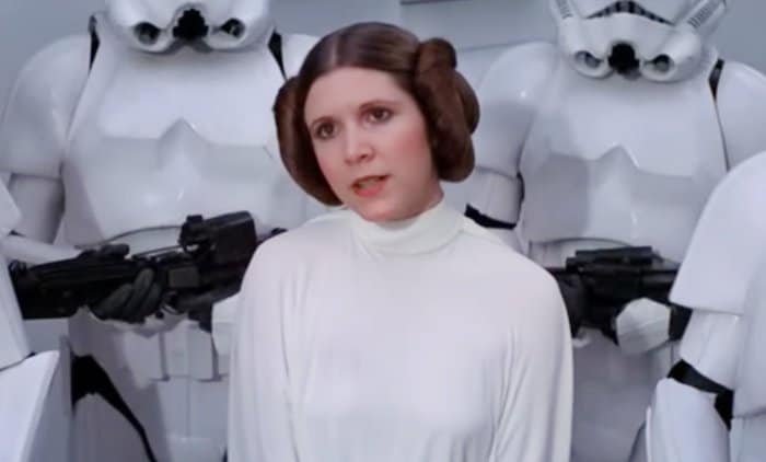 charlotte hornsby recommends carrie fisher big boobs pic