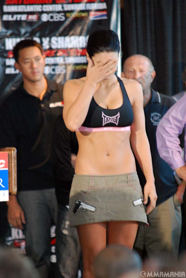 bobbie jackson recommends gina carano nude weigh in pic