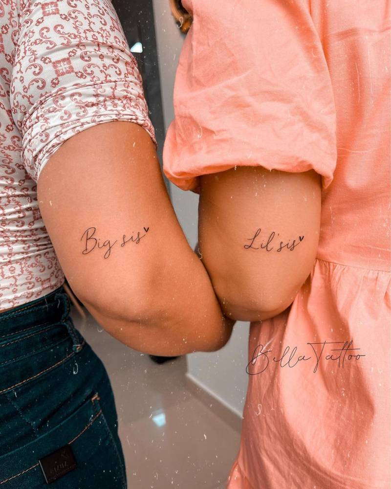 camilla oliveira recommends big sis lil sis tattoos pic