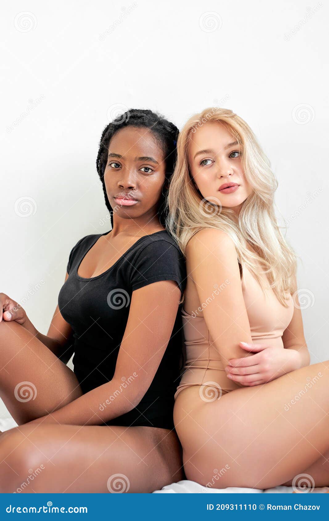 Young Black Lesbian Sex jerks off