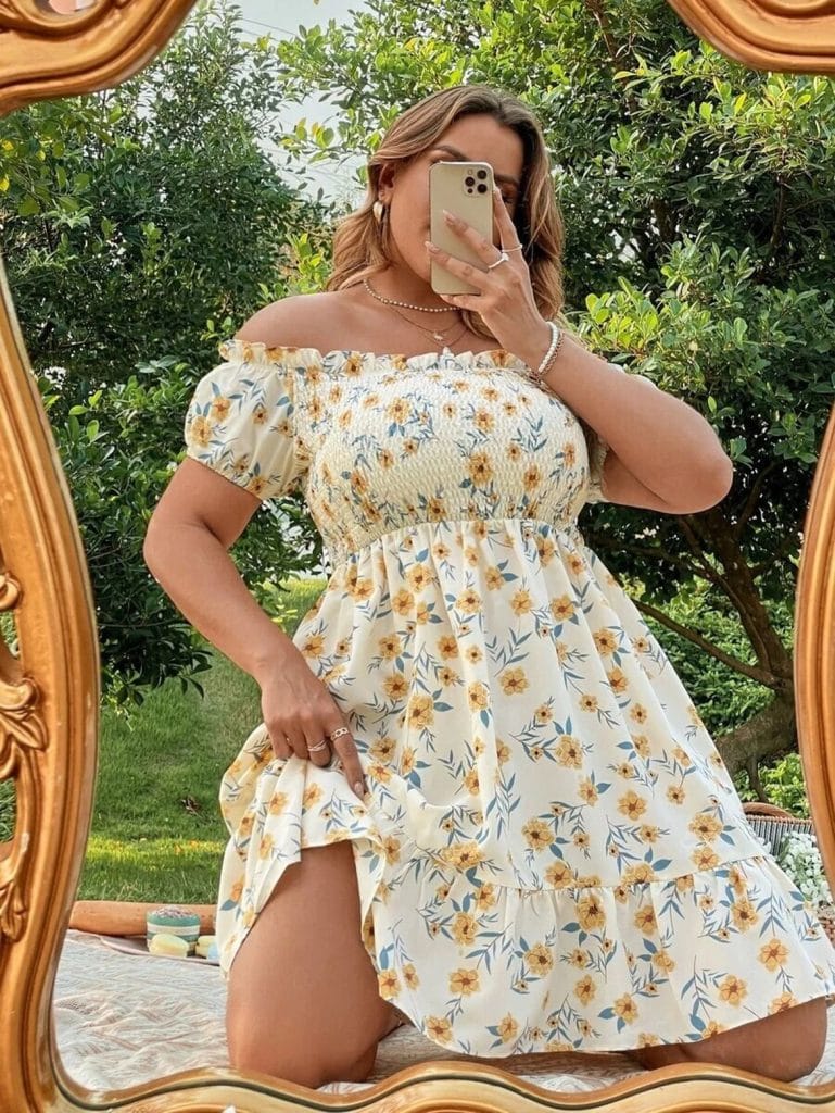 Best of Big tits sun dress