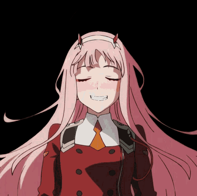 Best of Zero two bouncing gif