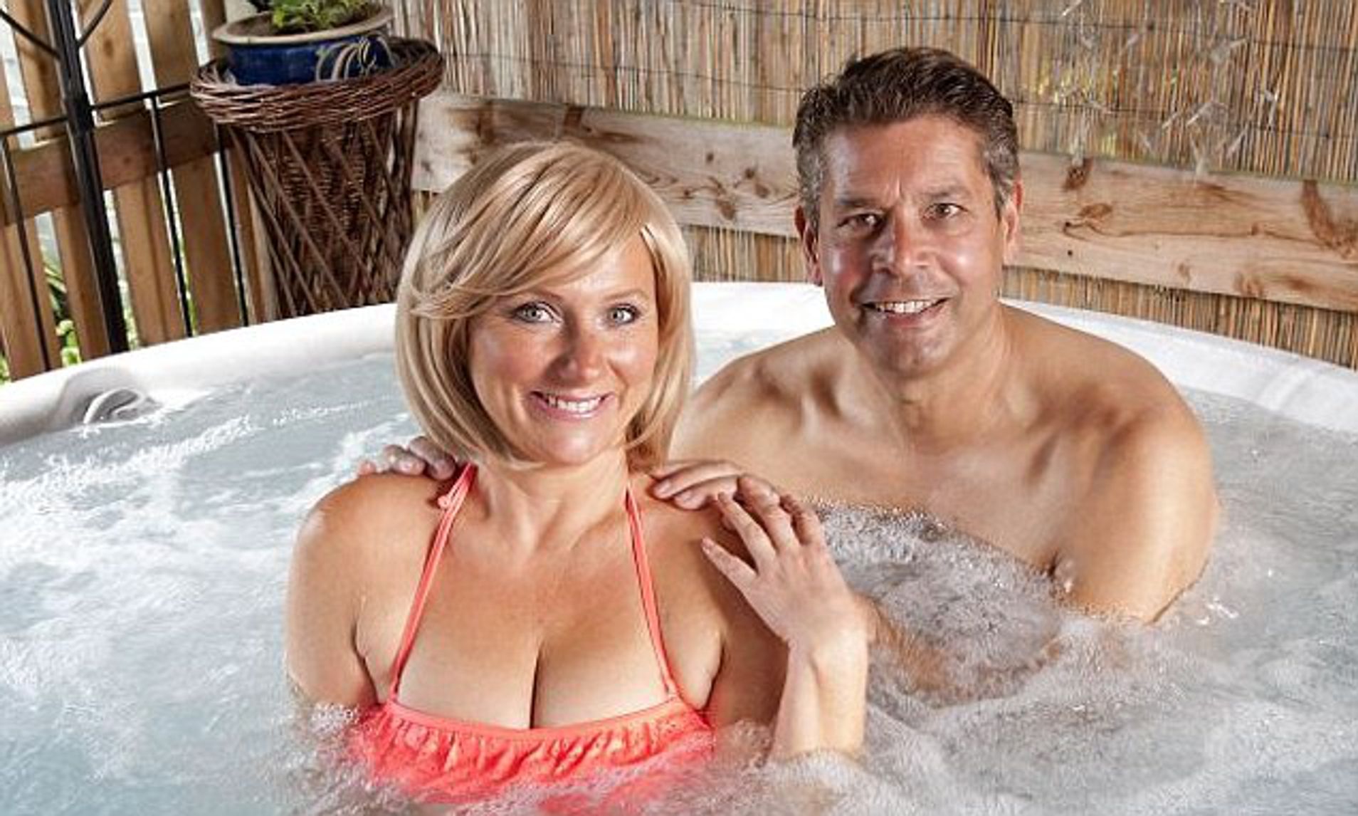 swingers in hot tub