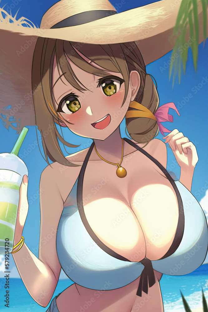 amr refat recommends anime bikini big boobs pic
