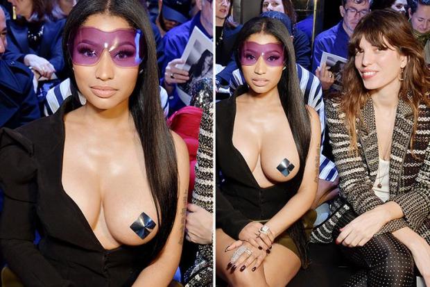 chev chenko recommends nicki minaj shows off her boobs pic