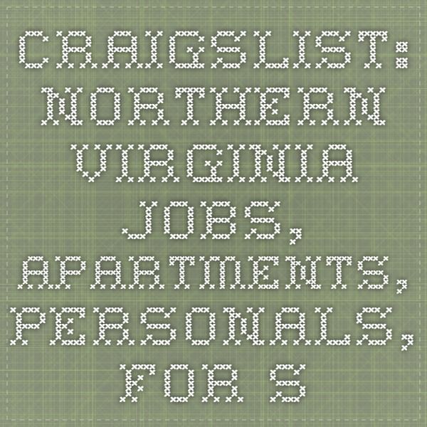 denise pellegrino recommends jobs in virginia craigslist pic