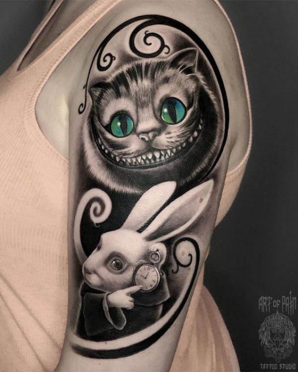 connie ingalls recommends Cheshire Cat Face Tattoo