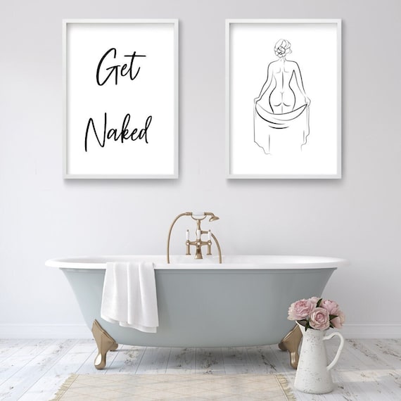 Naked Lady In Bathroom schneller blowjob