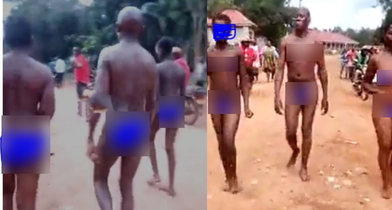 stripped in public kenya