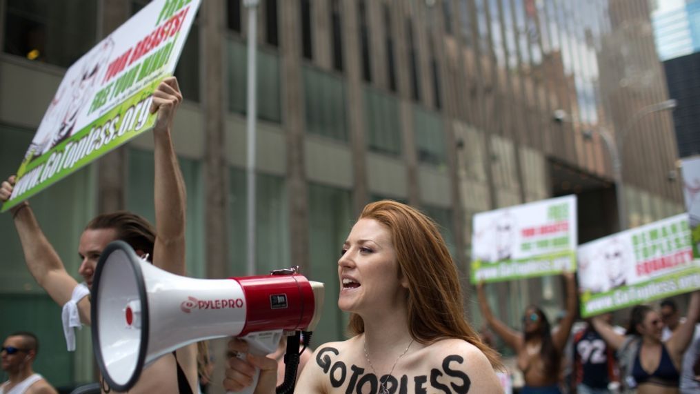 danny perrin recommends go topless parade new york pic