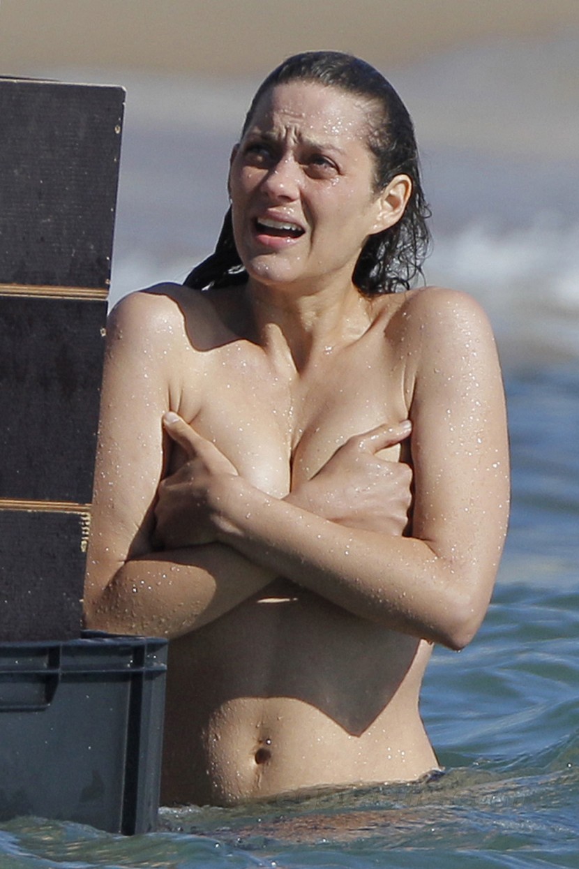 Best of Marion cotillard nude beach