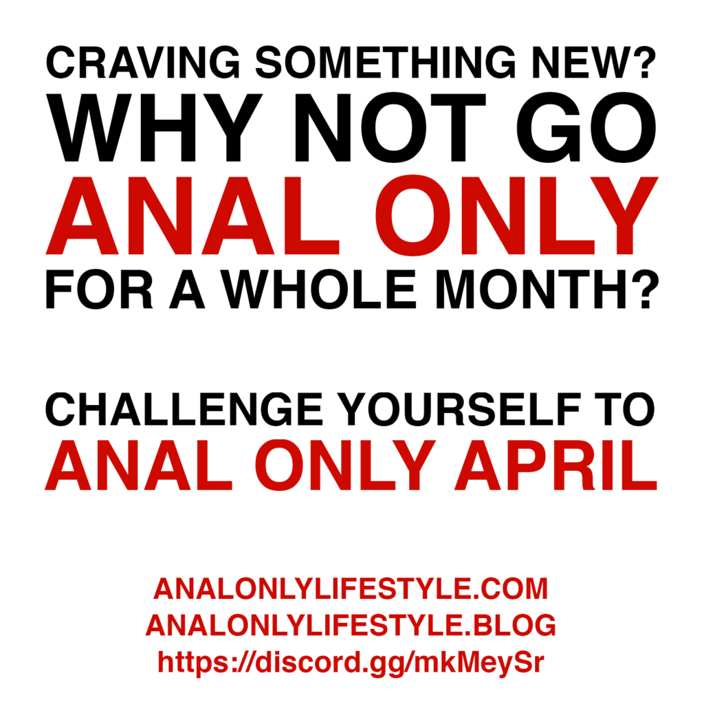al reisman recommends Anal Only Life Style