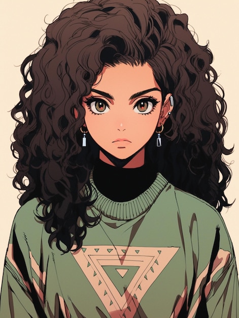 blake wadkins add photo anime female curly hair