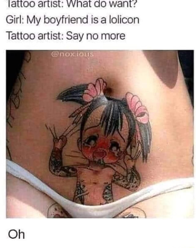 christine van tonder recommends anime girl vagina tattoo pic