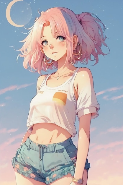 diann thompson recommends anime girl wearing shorts pic