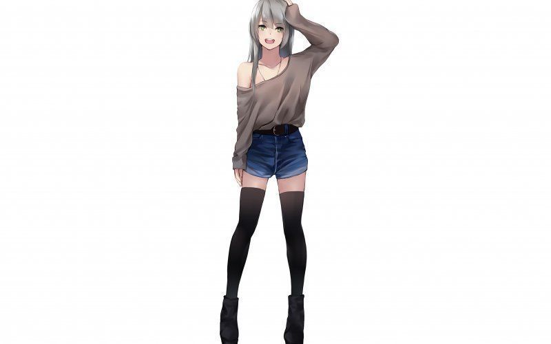 austin lossett recommends anime girl wearing shorts pic